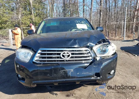 2010 Toyota Highlander Limited V6 from USA, damaged, VIN 5TDDK3EH9AS029927